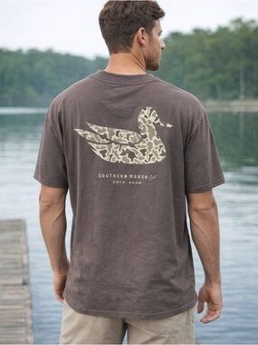 Southern Marsh Duck Logo Tee (3XL, NWT)